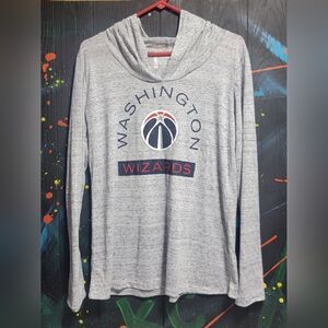 ❗️❗️ 3 for $30 Washington Wizards Hooded Long Sleeve SZ‎ L #097